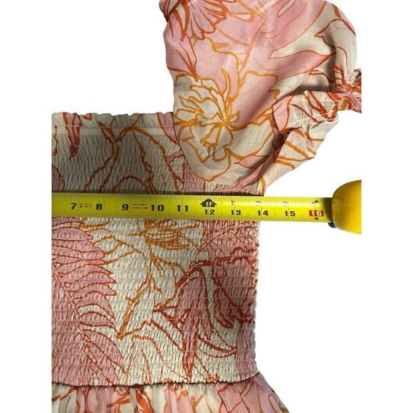 Women's Patrons of Peace Floral Maxi Dress Size M Whimsical Fairy Romantic Boho - Picture 4 of 7